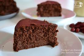 Fondant Au Chocolat Aux Haricots Rouges Sain Et Savoureux