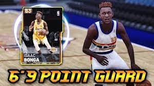 Nba 2k21 patch 1.011 is available today for playstation 5 and xbox series x|s featuring updated. Isaac Bonga Insane 6 9 Point Guard 63 Overall Demigod In Nba 2k19 Myteam Youtube