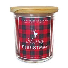 Merry Christmas Candle By Country Home Candle Christmas Candle Merry Christmas Home Candles