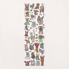 Diy puzzle mat yoga mat. Fun And Colorful Animal Assortment Yoga Mat Zazzle Com Colorful Animals Custom Yoga Mat Yoga Mat
