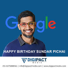 He will be turning 49 in only 31 days from today (10 may, 2021). Sundar Pichai Birthday Birthday Posts Successful Men Happy Birthday