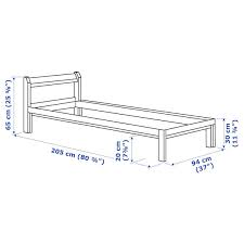 Flair furnishings, kaydian, stompa, serene furniture Neiden Bed Frame Pine 90x200 Cm Ikea