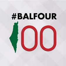 مئة عام على وعد بلفور Balfour ٢ نوفمبر ١٩١٧ Anniversary Logo Company Logo Tech Company Logos