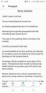 Story Starters 1 7 Writing Prompts Writing Tips Book Writing Tips