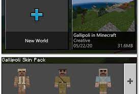 Education edition start screen, click play click view my worlds to see all of your worlds; Minecraft Education Edition Gallipoli World Cdsmythe
