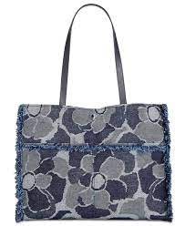 Kate Spade New York Sam Denim Tote Reviews Handbags Accessories Macy S