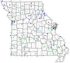 The distance between cities in missouri (us) distance chart below is straight line distance (may be called as flying or air distance) between the two locations in missouri (us) calculated based on their. Map Of Missouri Lakes Streams And Rivers