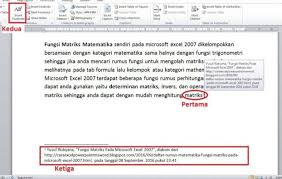 Contoh Penulisan Footnote Dalam Makalah Karangan Matematika Tesis