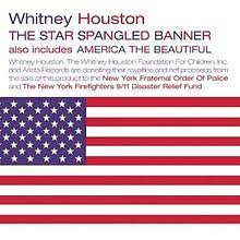 Remembering whitney houston with her super bowl national anthem performance that united the country. The Star Spangled Banner Whitney Houston Recording Wikipedia
