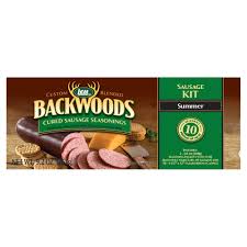 Form into two equal logs, and wrap each one in aluminum foil with the shiny side facing the meat. Backwoods Summer Sausage Kits Lem Products