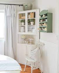 Chalk Painted Vintage Metal Cubby Home Decor Farmhouse Dining Room Decor