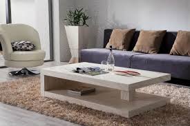 Oak white/dark brown large rectangle marble coffee table with walnut legs. Rectangular Coffee Table 4 Brabbu Design Forces