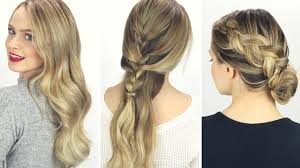 Pretty much all kind of if you really like how hair braid looks on women, follow our suggestion on types you should french braid bun hair tutorial. 3 Days Of Hairstyles From Clean To Dirty Youtube