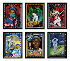 More info on baseball cards: Artists Reimagine The Baseball Card With Ipad Pro And Apple Pencil Apple