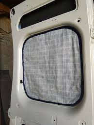 Diy Thermal Mat On The Window Of A Camper Van In 2020 Camper Camper Van Car Camper