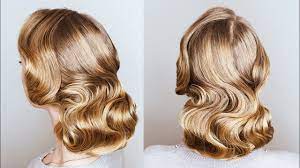 Curl a 2 in (5.1 cm) section of hair from the ends of the hair to the roots. How To Make Finger Wave With A Flat Iron Finger Wave Updo For Long Thin Hair On New Year Eve Youtube