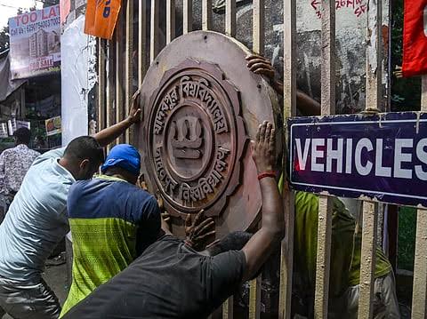 WB BJP seeks action over disputed slogans amid Jadavpur University graffiti row