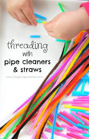Welcome to my channel, i'm so excited you are here!i'd love it if you subscribed and followed me on instagram @momwithmeghan. Simple Threading Activity Using Cut Straws And Pipe Cleaners Laughing Kids Learn