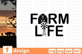 Farm Life Quote Graphic By Svgocean Creative Fabrica