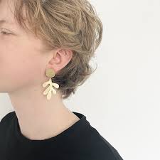 Brass Dulse Earrings
