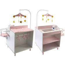 table nurserie en bois one two fun pas cher a prix auchan rangement enfant table bois