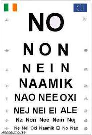 The Anglo Saxon Chronicle Snellen Chart