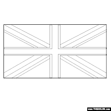 But the correct name is actually the union flag and the term union jack should only be used when the flag is flying on a ship. General Online Coloring Pages
