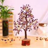 Amethyst Crystal Tree 300 Beads (Clarity of Mind & Focus)