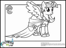 Princess luna disguised as a stranger. My Little Pony Twilight Sparkle Printable Coloring Page My 262421 Coloring Home