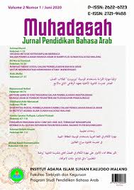 Efektifitas Model Pembelajaran Daring Dalam Perkuliahan Bahasa Arab Di Institut Agama Islam Sunan Kalijogo Malang Muhadasah Jurnal Pendidikan Bahasa Arab