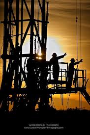 Workover Sunset Oilfield Oilfield Life Oil Rig