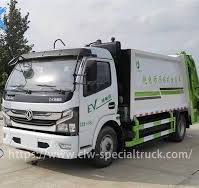 ‫مخصص Chengli 9tons مضغوط الشاحنة المصنعة الشاحنات الكهربائية ...‬‎