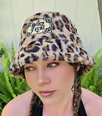 Trippy Fuzzy Bucket Hat