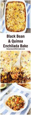 Black Bean And Quinoa Enchilada Bake Recipe On Twopeasandtheirpod Com This Is Hands Down Our Family S Favorite Dinner The K Recipes Food Quinoa Enchilada Bake