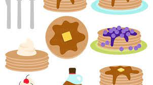 Pancakes Clipart Clip Art Set Pancakes Breakfast Pancake Etsy Pancakes Clipart Clip Art Art Set