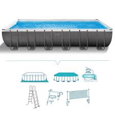 Piscina Intex Ultra Frame Combo 732x366x132 Cm San Marco