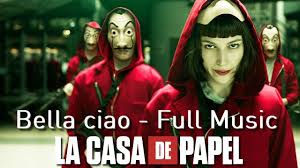 «è questo il fiore del partigiano morto per la libertà! La Casa De Papel Bella Ciao Full Music Video Lyrics Youtube