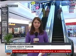 Info berita terbaru hari ini baik peristiwa, kecelakaan, kriminal, hukum, berita unik, politik, dan liputan khusus di indonesia dan internasional. Buletin Tv3 90 Kemalangan Membabitkan Eskelator