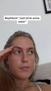 Anyone else’ boyfriend recommended drinking water when your sick or just  mine #fypシ #fyp