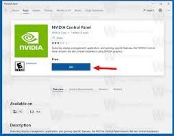 Update your graphics card drivers today. Unblock Nvidia Control Panel Store App In Windows 10