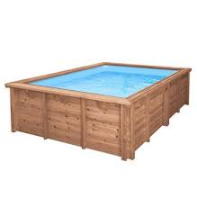 Piscine Bois Brooklyn 3 29x2 29 H 0 84 Cash Piscines Piscine Bois Piscine Acier Piscine