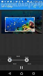 This function, though only available with the pro version of the application, enables you to convert your videos to formats like flv, mp4, mp3, mpeg, and so on. Androvid Pro Video Editor Excess Android Game Free Download In Apk