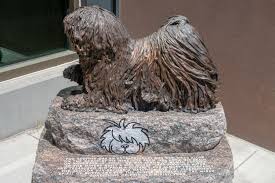 The statue sits on private land and is lit and visible at night. Pekin One World Zero How A 109 Year Old Chinese Restaurant In Montana Has Survived Wars And Pandemics Roadtrippers