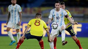 Miguel borja (colombia) header from very close range to the bottom left. Kualifikasi Piala Dunia 2022 Kolombia Vs Argentina 2 2 Bola Tempo Co