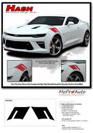 details about 2019 2020 chevy camaro fender decal hash mark stripes hood vinyl graphics 3m kit