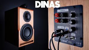 Diy Speaker With Subwoofer Hits Down To 35 Hz Dinas Active Bookshelf Speakers Collab W 123toid Youtube