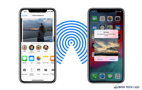 How To Share Files Using Airdrop On Your Ios Device Wise Tech Labs Lab Tech Devices Ios