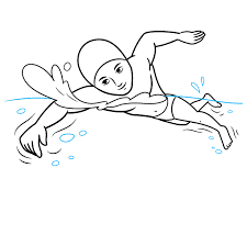 Join more than 8 million creators learning with skillshare. How To Draw A Boy Swimming Really Easy Drawing Tutorial