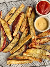 My Favorite Air Fryer Japanese Sweet Potato Fries Rachlmansfield Recipe Japanese Sweet Potato Sweet Potato Fries Whole30 Recipes Breakfast