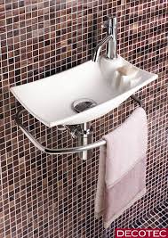 Le Lave Mains Rectangulaire Sucre De Decotec Est Disponible En Ceramyl 5 Coloris Ou Resine Translucide Ce Peti Lave Main Petit Lave Main Lave Main Toilette
